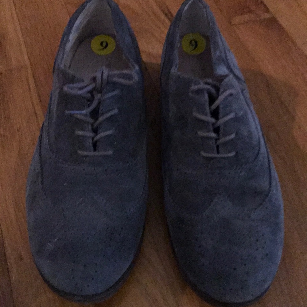 Cynthia Rowley Dark Grey Oxford 9W Faux Suede